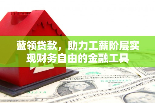 道滘蓝领贷款，助力工薪阶层实现财务自由的金融工具